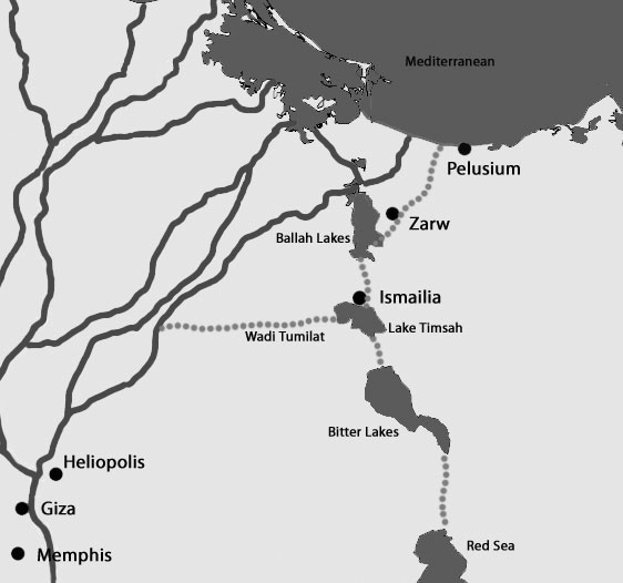 Ancient canal structures on the Eastern frontier