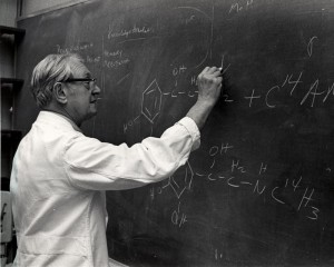 Figure 2: Julius Axelrod, March 1973. Photo from the National Institute of Health. 