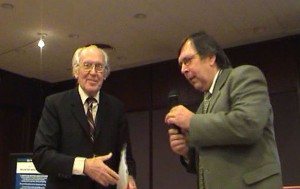 Figure 5: The author with Szara during a conference on hallucinogens, 2006.