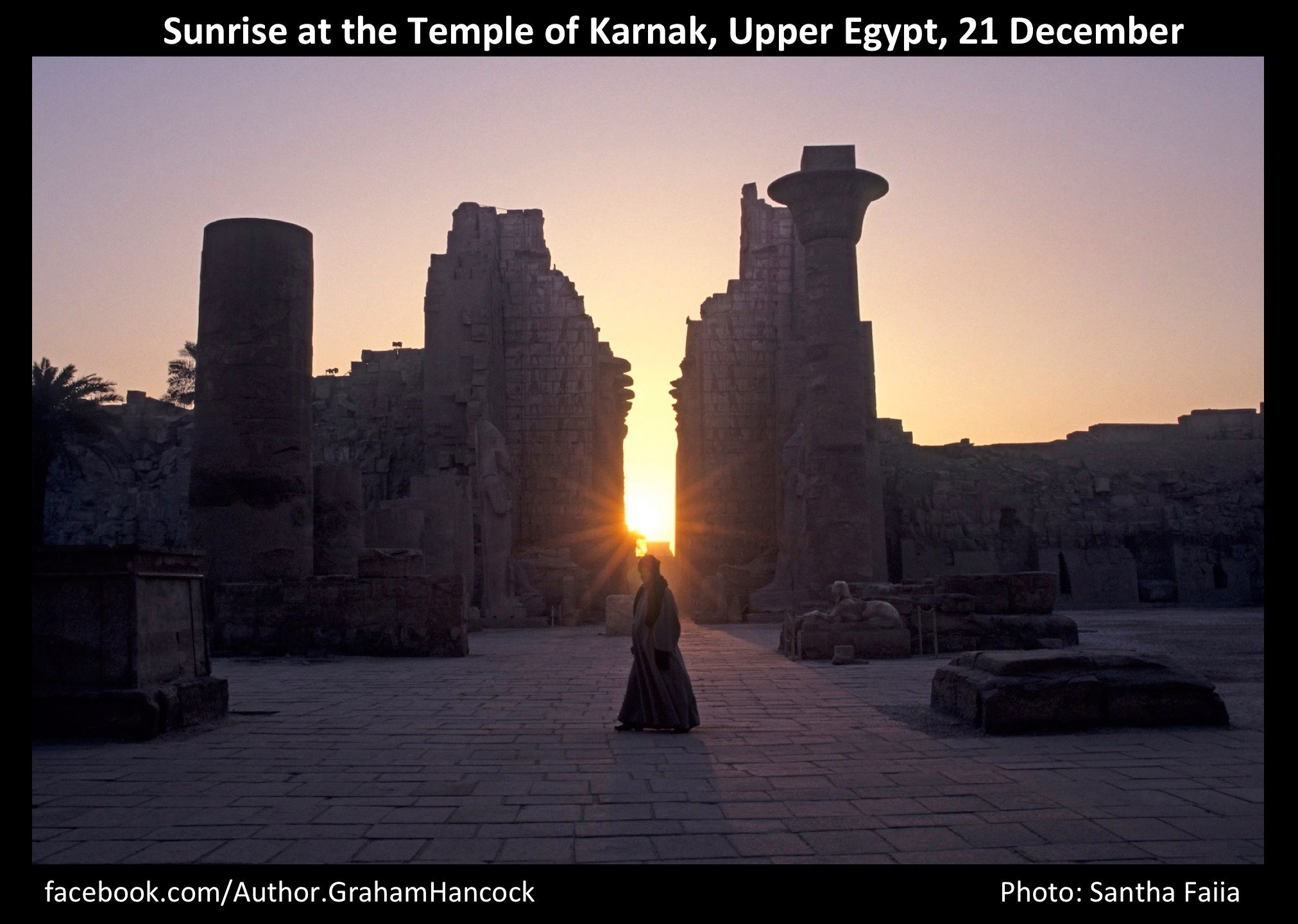 Karnak temple winter solstice