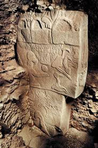Bas relief megalith