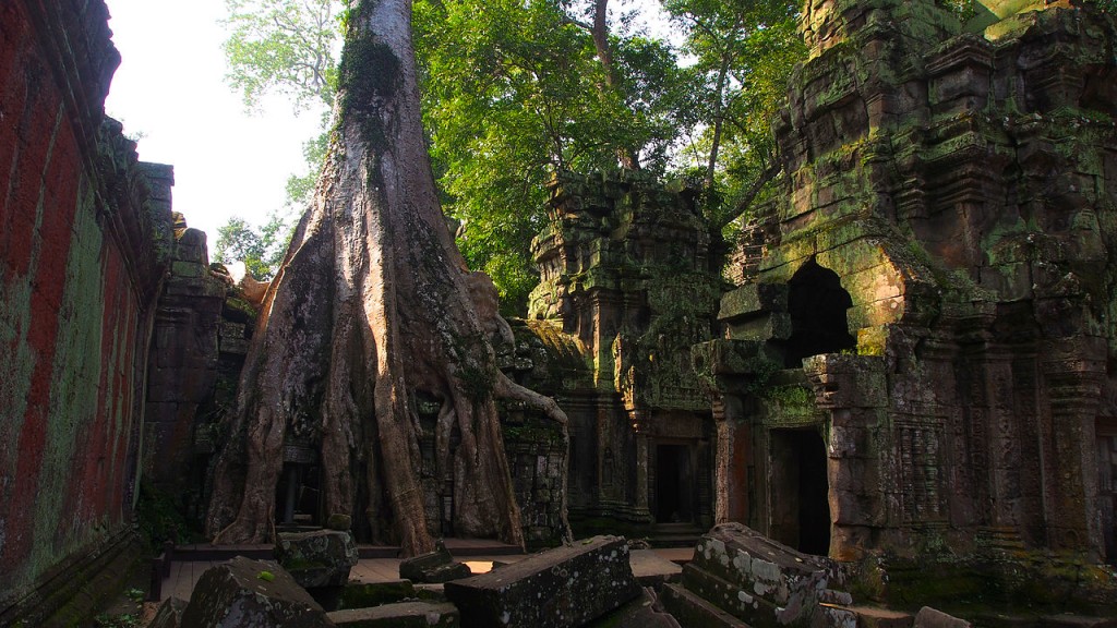 Evocative ruins of Ta Promh. Wikimedia commons (link).