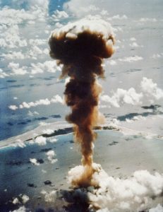 1946 U.S. Nuclear Bomb Test, Marshall Islands, Bikini Atoll